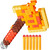 Nerf Minecraft Firebrand Blaster Pull Down Priming 6 Elite Darts Age 8+