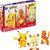 MEGA Pokemon Build Show Kanto Region Trio 3 Figure Sets 529 Pieces Age 7+
