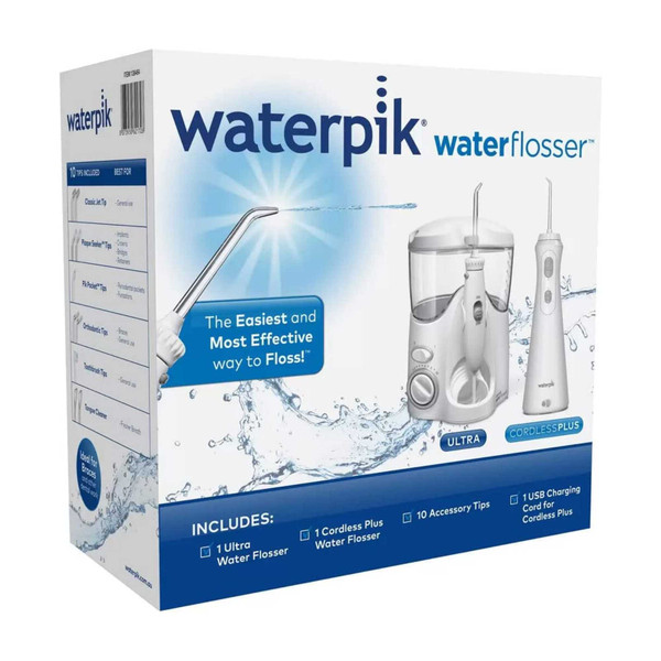 Waterpik Ultra & Cordless Plus Water Flosser Pack 10 Accessory Tip Waterpik Ultra & Cordless Plus Water Flosser Pack 10 Accessory Tip