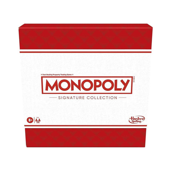 Monopoly Signature Collection Edt Family Board Game 2-6 Players Age 8+