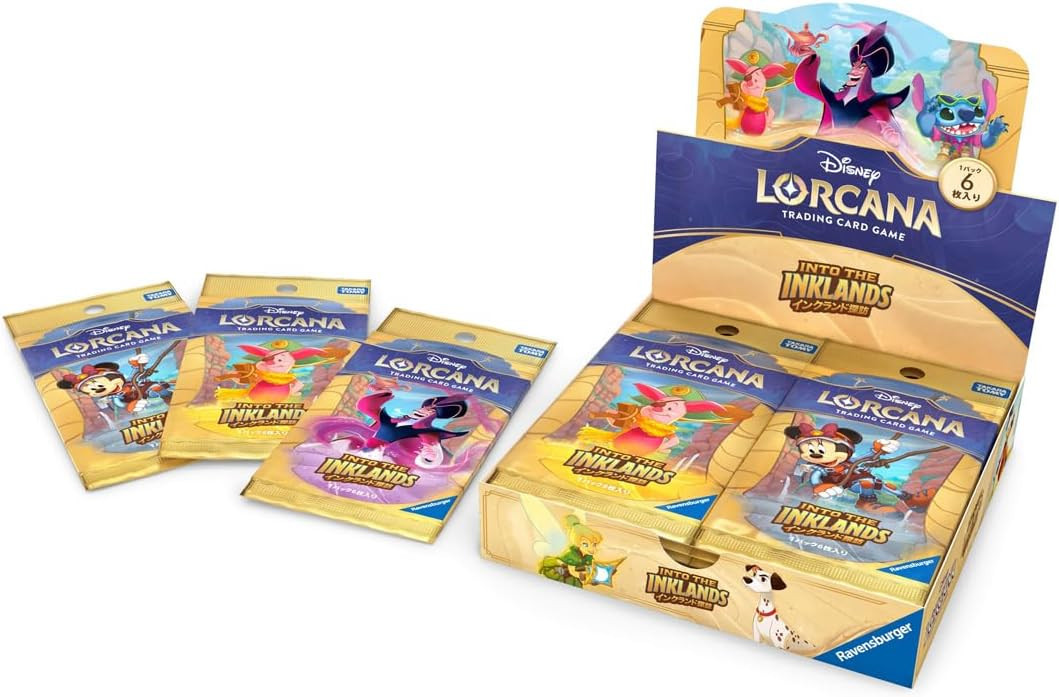 Disney Lorcana Into the Inklands Booster Carton Japanese version
