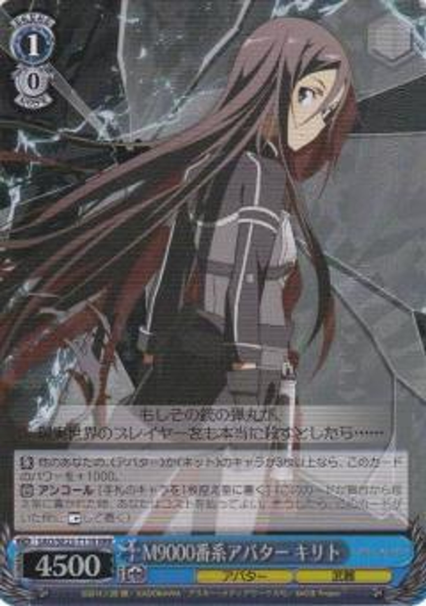 Weiss Schwarz SAO 10th Anniversary - The World of Swords RRR - English