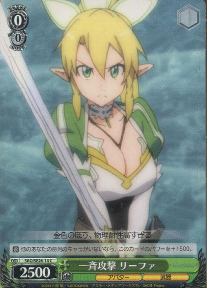 Leafa, Attacking Together SAO/SE26-14