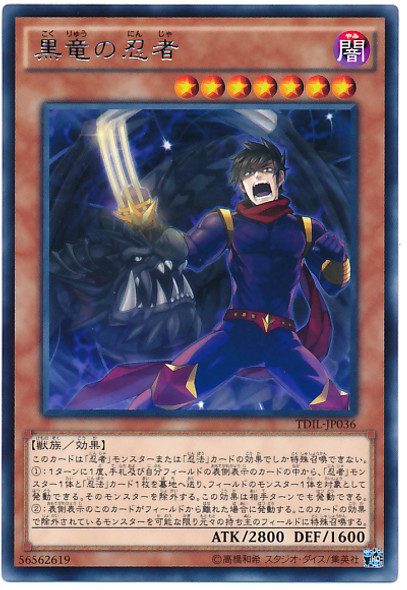 Black Dragon Ninja TDIL-JP036 Rare