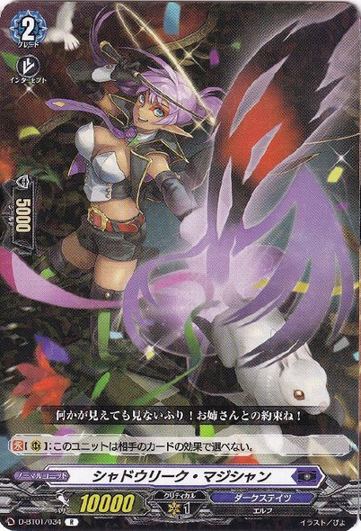 Shadow Leak Magician D-BT01/034 R