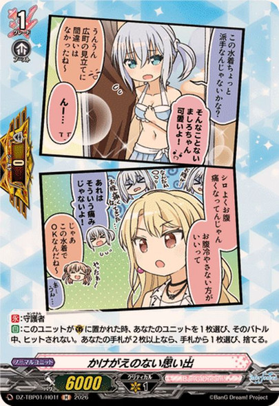 Irreplaceable Memories DZ-TBP01/H01f H