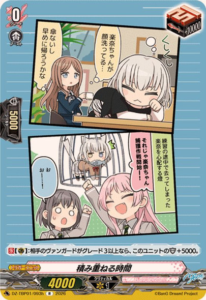 Accumulation of Time DZ-TBP01/093h R