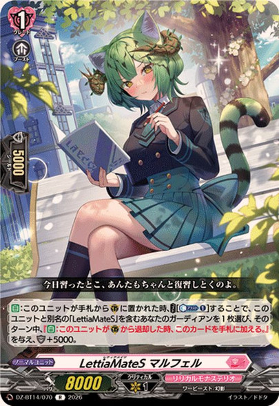 LettiaMateS, Marfer DZ-BT14/070 R