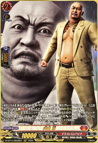 Tsuyoshi Kanda DZ-BT14/RGGR27 RGGR