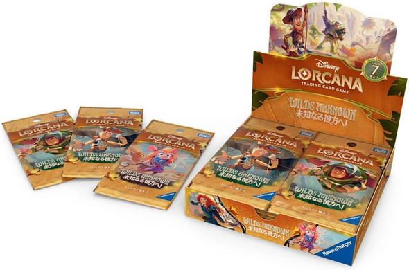 Disney Lorcana Set9 Wilds Unknown Booster Box Japanese version