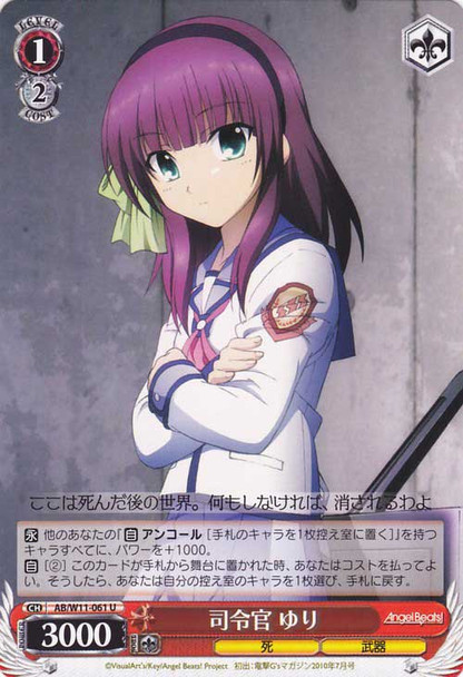 Yuri, Commander AB/W11-061