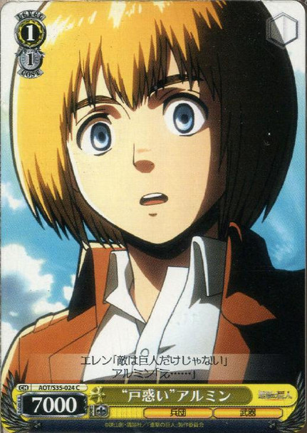 "Bewildered" Armin AOT/S35-024