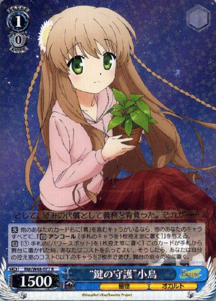 Protection of Key Kotori RW/W48-077 R