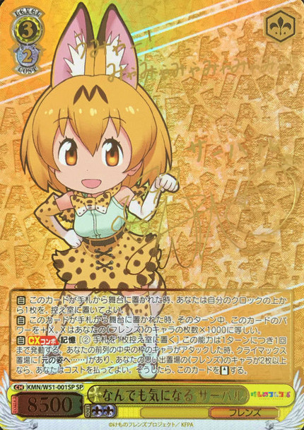 Serval, Curious About Everything KMN/W51-001SP SP