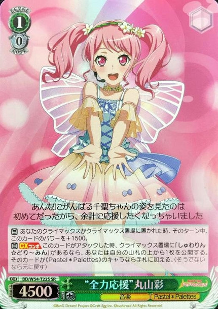 Full-Power Support Aya Maruyama BD/W54-T22S SR