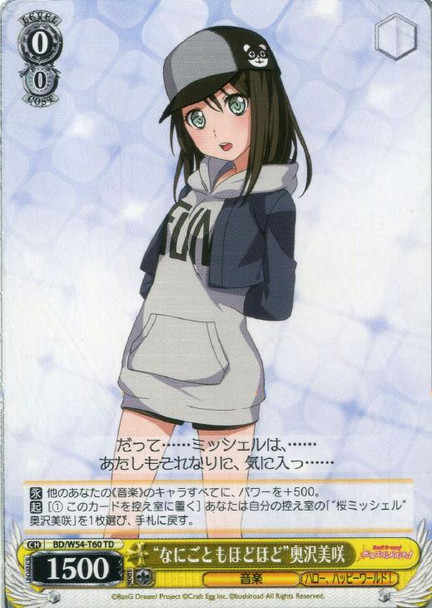 Everything in Moderation Misaki Okusawa BD/W54-T60 TD