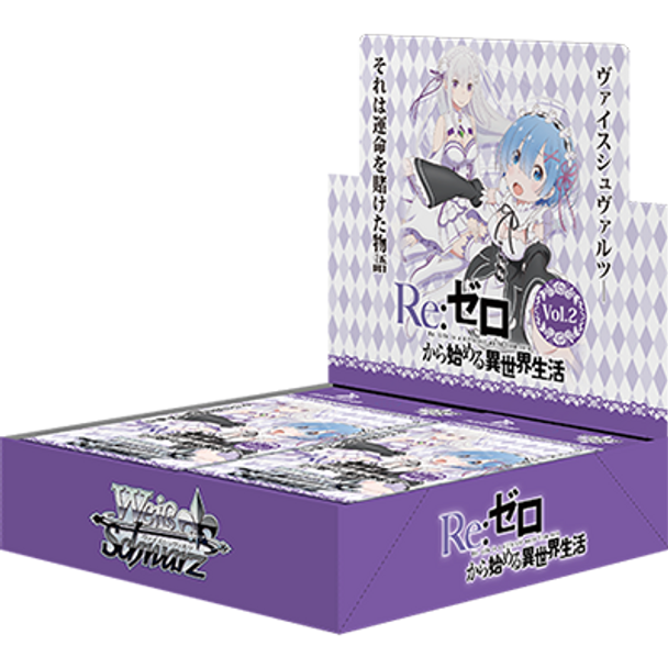 Weiss Schwarz Re:Zero 2 Booster BOX