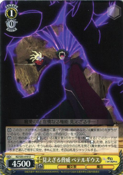 Petelgeuse, Invisible Threat RZ/S55-010 U