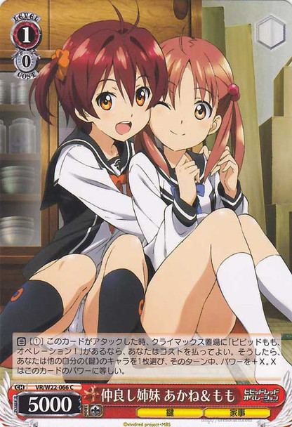 Akane & Momo, Friendly Sisters VR/W22-066 C