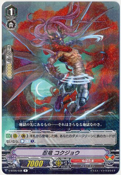 Stealth Dragon, Kokujyo V-BT05/038 R