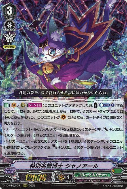 Honorary Professor, Chatnoir D-VS02/071 RRR