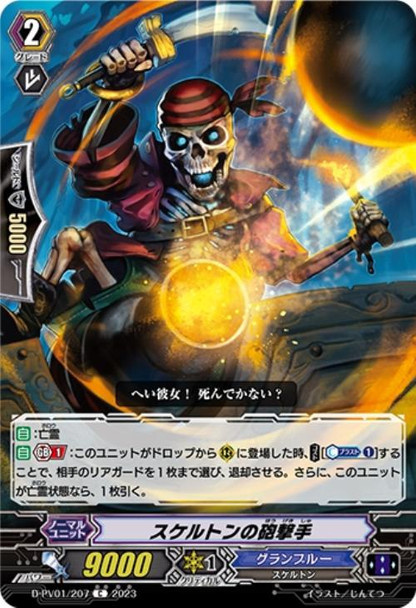 Skeleton Bomber D-PV01/207 C