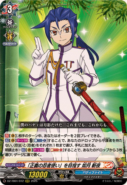 Aspiring "Ninja-user of Justice", Zanya Kisaragi DZ-TB01/012 RRR