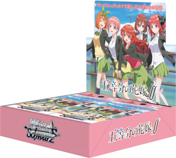 【Fast Shipping Sale】Weiss Schwarz Quintessential Quintuplets SS Booster BOX