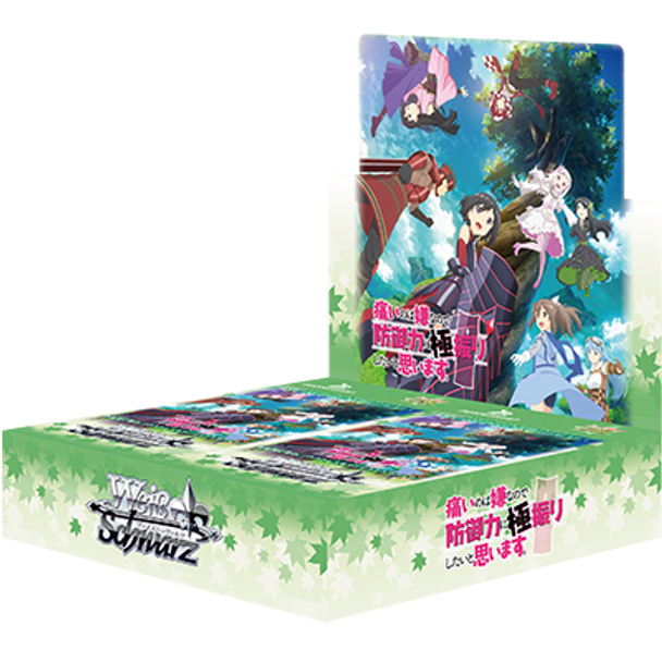 【Fast Shipping Sale】Weiss Schwarz Bofuri: I Don't Want to Get Hurt, so I'll Max Out My Defense Booster BOX
