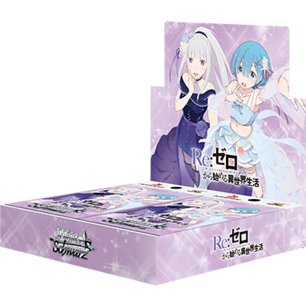 【Fast Shipping Sale】Weiss Schwarz Re Zero 3 Booster Box