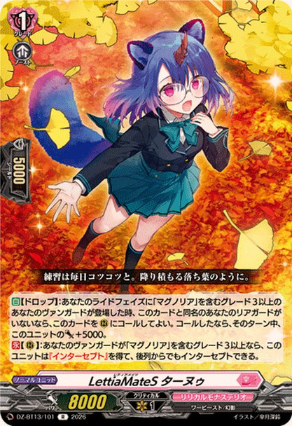 LettiaMateS, Tahnuu DZ-BT13/101 R