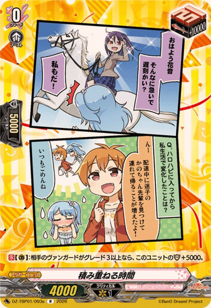 Accumulation of Time DZ-TBP01/093e R