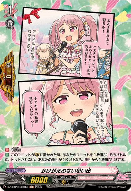 Irreplaceable Memories DZ-TBP01/H01c H