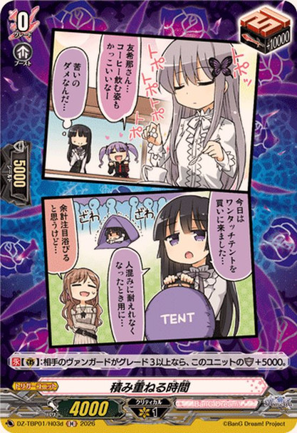 Accumulation of Time DZ-TBP01/H03d H