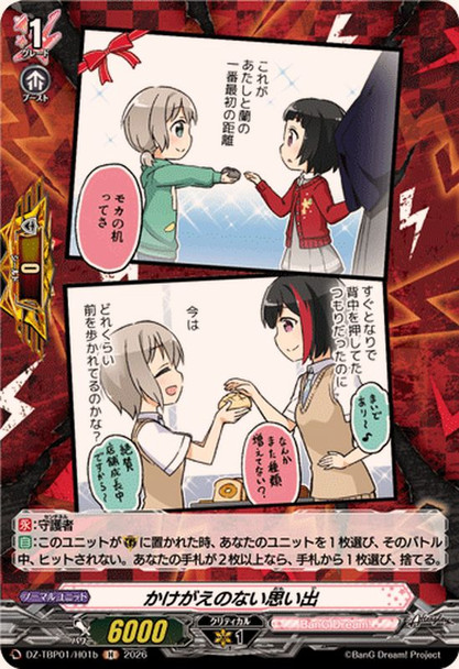 Irreplaceable Memories DZ-TBP01/H01b H