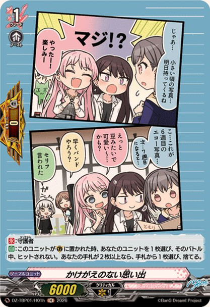 Irreplaceable Memories DZ-TBP01/H01h H