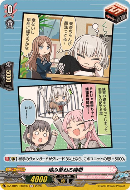 Accumulation of Time DZ-TBP01/H03h H