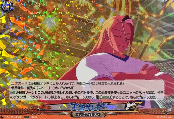 Tenkuu Thunder DZ-BT15/EX36 EXRRR