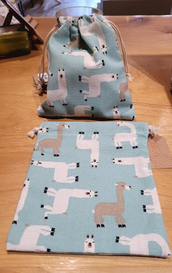 alpaca party favor pouch gift bag