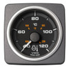 VDO Marine 2-1/16" (52mm) AcquaLink Coolant Temp Gauge 120C/250F - 12-24V - Black Dial & Bezel