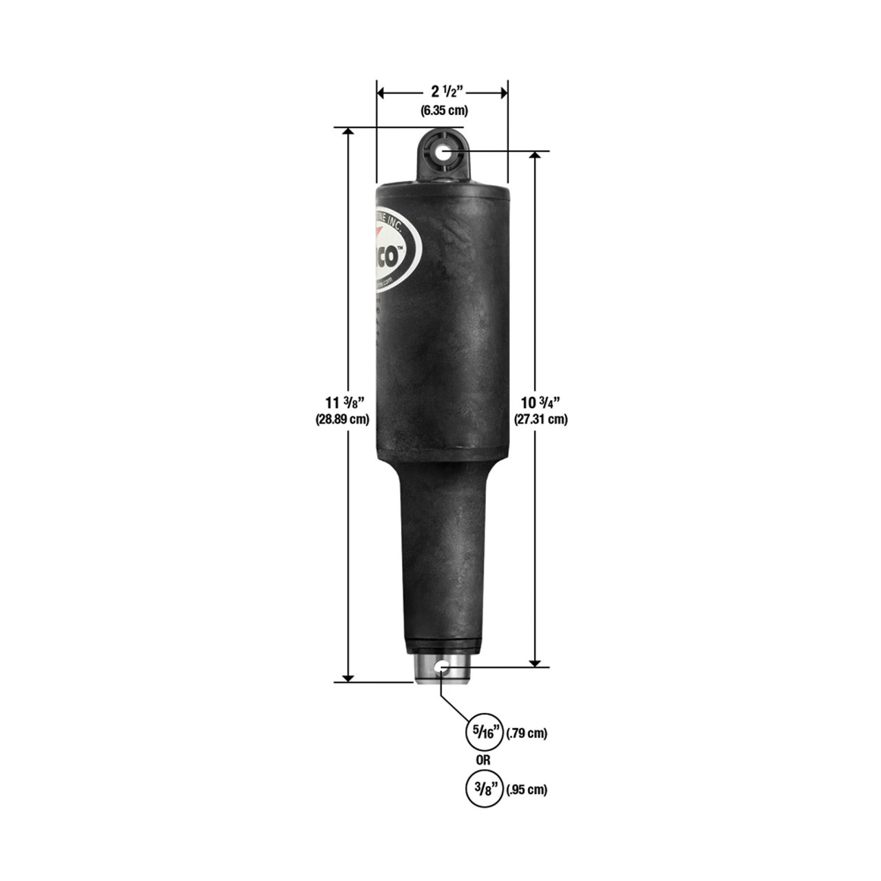 Lenco 101XD Extreme Duty Actuator - 12V - 2-1/4" Stroke w/Hardware Lenco 101XD Extreme Duty Actuator - 12V - 2-1/4" Stroke w/Hardware