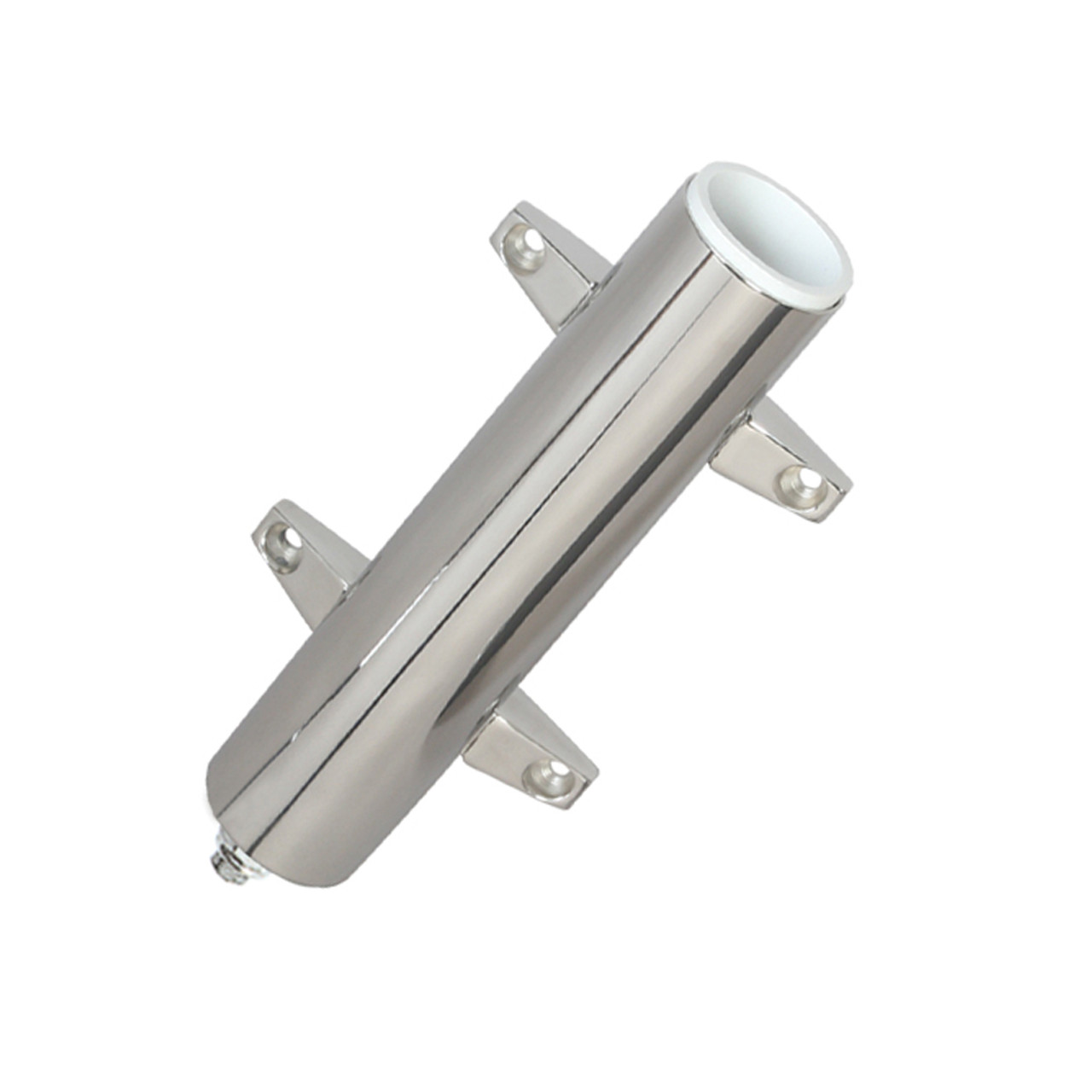 Lee's Stainless Steel Heavy Duty Bulkhead Mount w/Swivel Base  2.25" OD X 10.5" Tube Lee's Stainless Steel Heavy Duty Bulkhead Mount w/Swivel Base  2.25" OD X 10.5" Tube