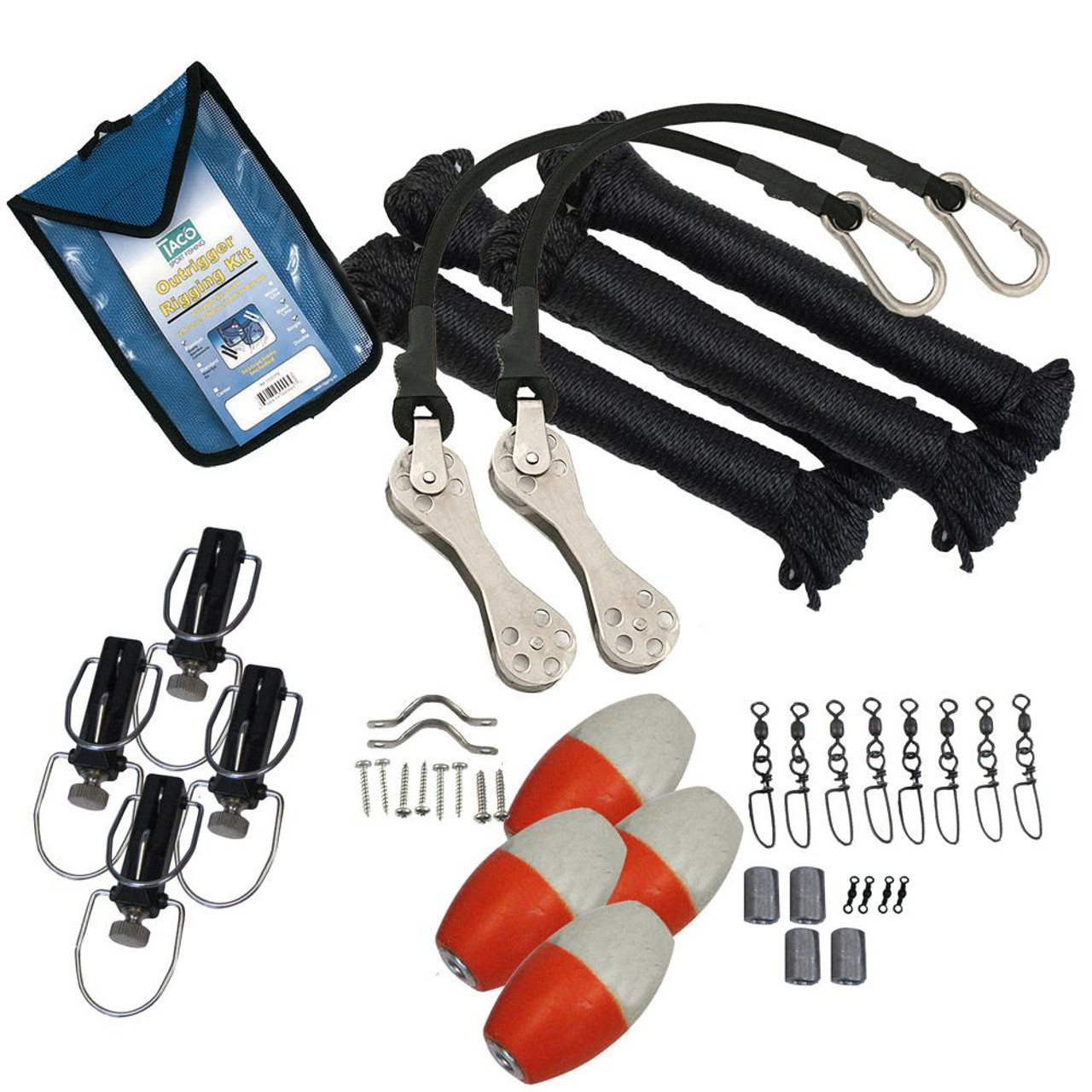 TACO Premium Double Rigging Kit f/2-Rigs on 2-Poles