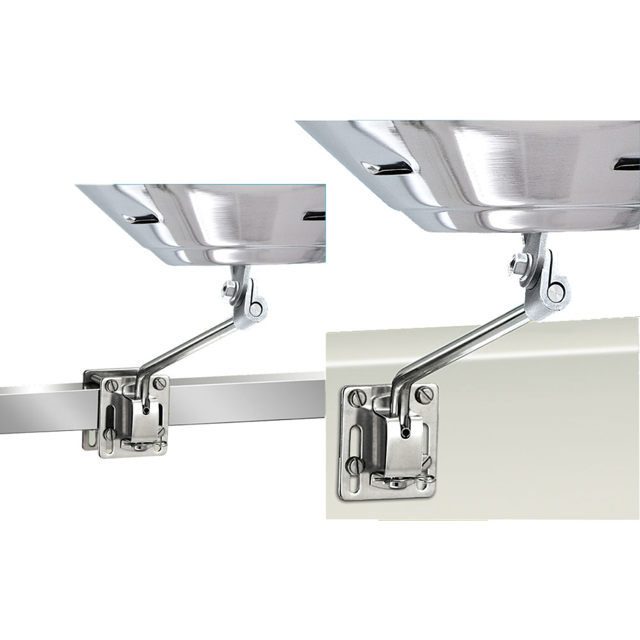 Magma Square/Flat Rail Mount or Side Bulkhead Mount f/Kettle Series Grills