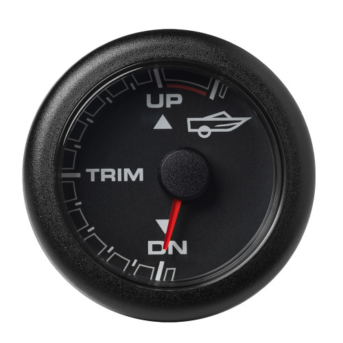 VDO Marine 2-1/16" (52MM) OceanLink Engine Trim Gauge - Black Dial & Bezel VDO Marine 2-1/16" (52MM) OceanLink Engine Trim Gauge - Black Dial & Bezel