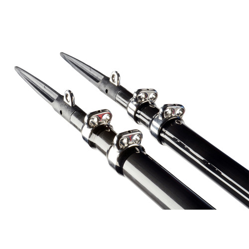 C.E. Smith Gen3 Carbon Fiber Outriggers - Black - 22" - Pair