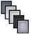 3D Deep Box Black Wood Picture Frame