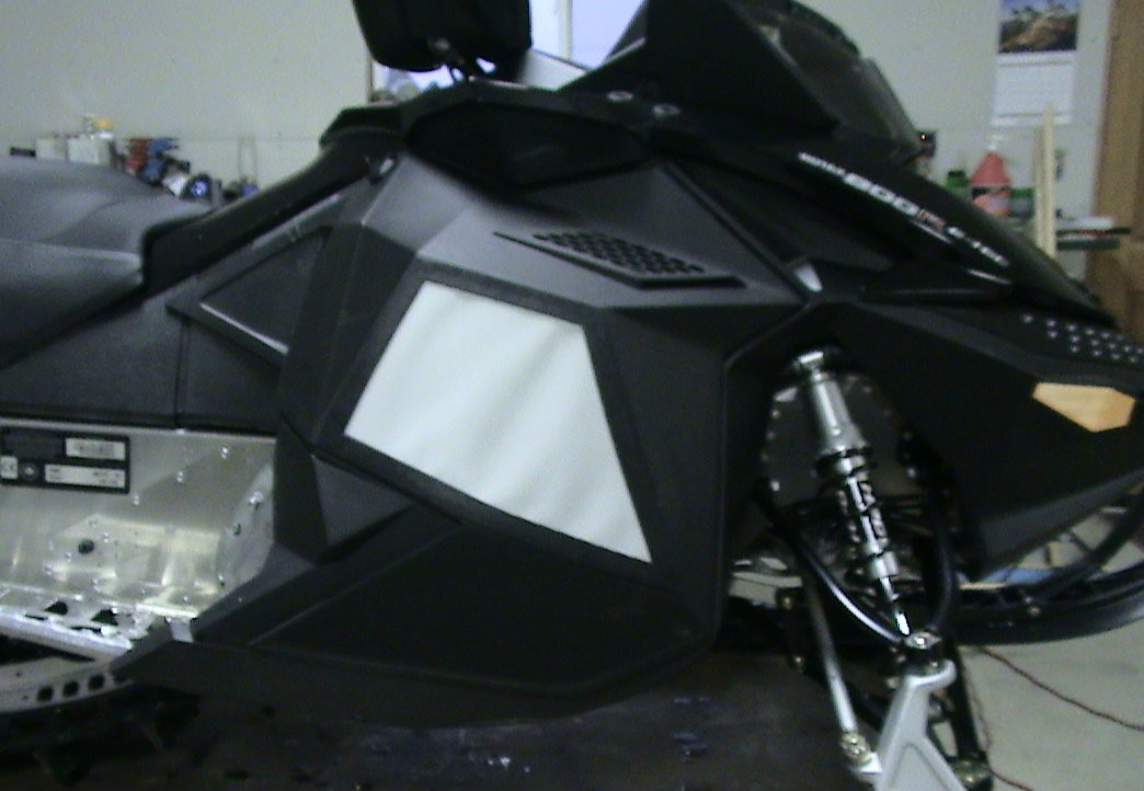 SkiDoo XP LG Side Vent Kit 2pc. MOUNTAIN FIT HOODS