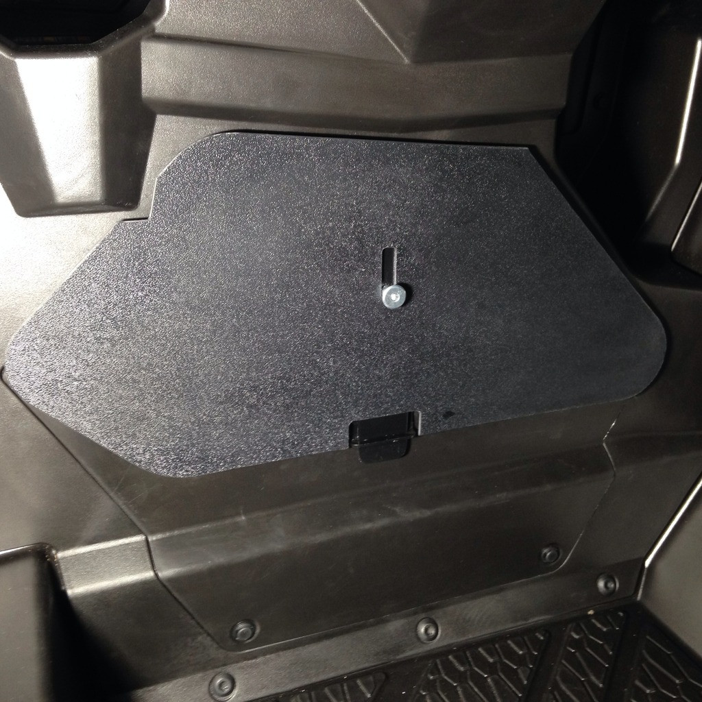 Polaris General 1000 center console Glove Box Kit MOUNTAIN FIT HOODS