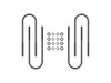ICON 2011-2025 Ford F-250/F-350 Super Duty Rear 15” U-Bolt Kit - 67003